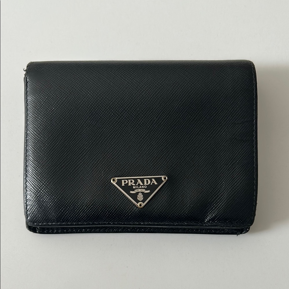 Prada Saffiano Leather Bifold Wallet